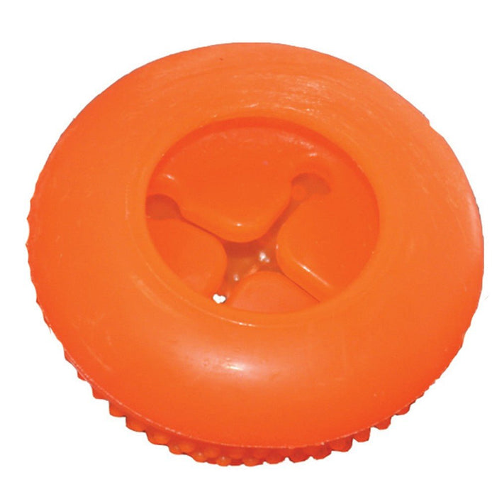 Starmark Bento Ball Dog Toy Orange 1ea/LG - Petsplace.store