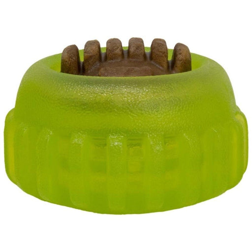 Starmark Sprocket with Ridged Dog Treat Green 1ea/SM - Petsplace.store