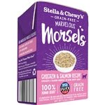 Stella and Chewys Cat Marvelous Morsels Chicken and Salmon 5.5oz. (Case of 12) - Petsplace.store