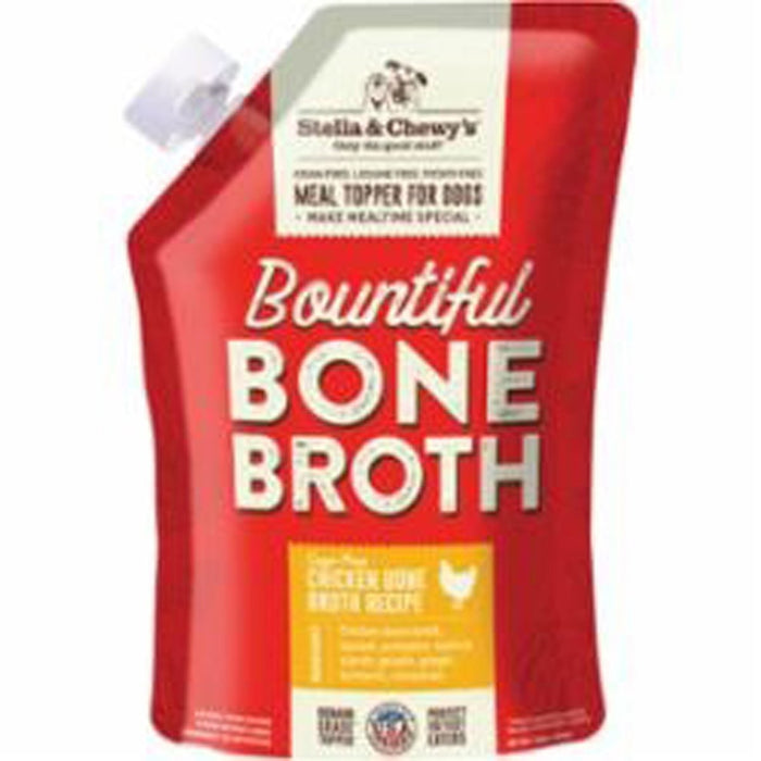 Stella and Chewys Dog Bountiful Bone Broth Chicken 16oz. (Case of 6) - Petsplace.store