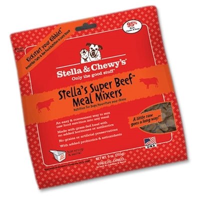 Stella And Chewys Dog Freeze - Dried Beef Mixers 3.5oz. - Petsplace.store