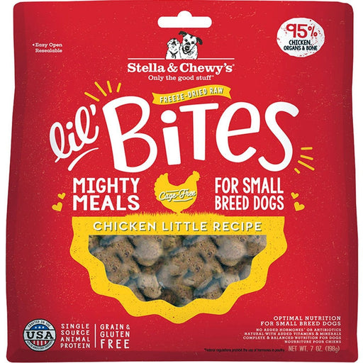 Stella And Chewys Dog Freeze - Dried Lil Bites Chicken 7 oz. - Petsplace.store