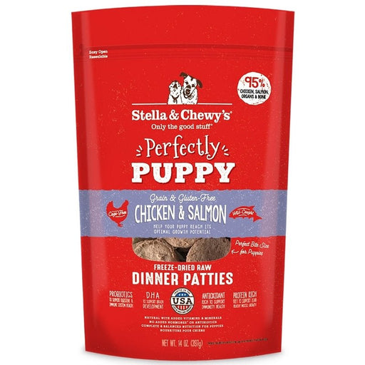 Stella And Chewys Dog Freeze Dried Puppy Chicken Salmon 5.5 oz. - Petsplace.store