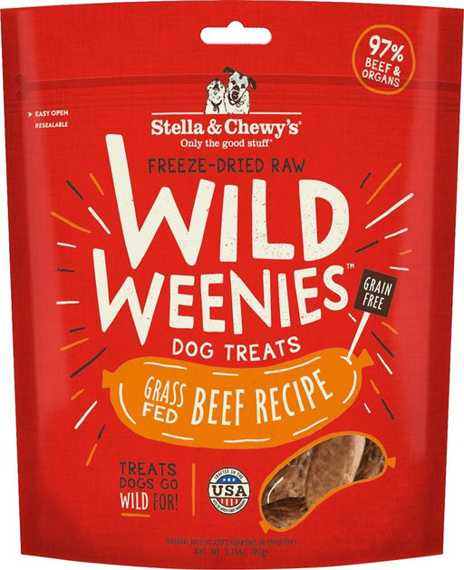 Stella and Chewys Dog Freeze Dried Weenie Beef 11.5 oz. - Petsplace.store