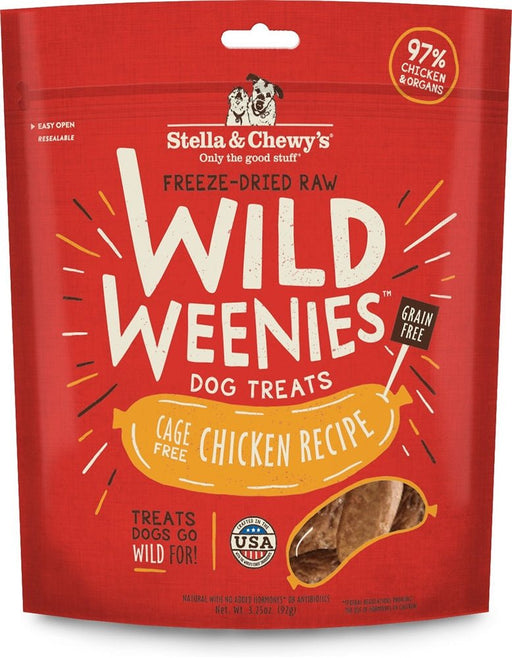 Stella And Chewys Dog Freeze Dried Weenie Chicken 11.5 oz. - Petsplace.store