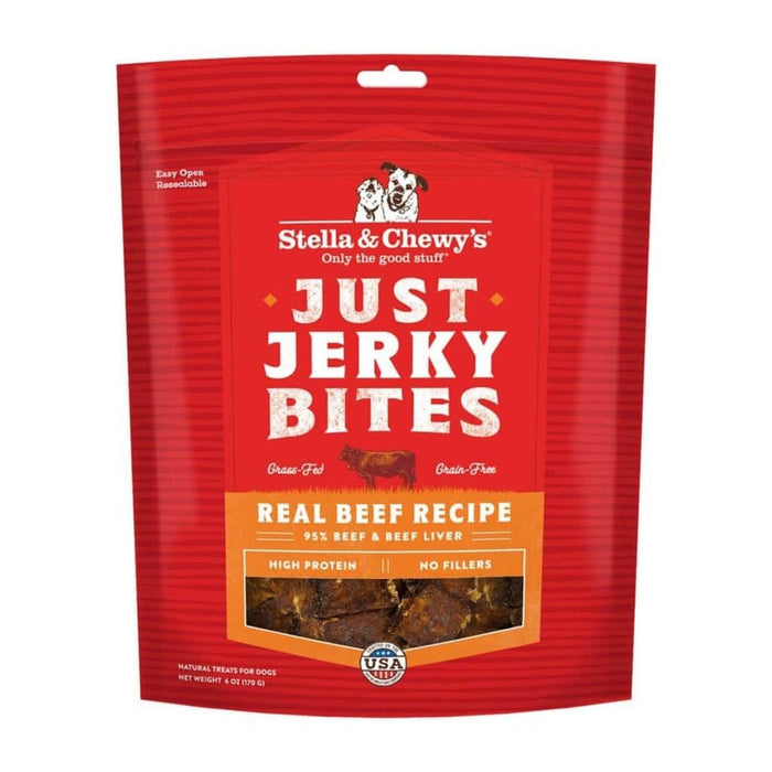 Stella And Chewys Dog Just Jerky Grain Free Beef 6oz. - Petsplace.store