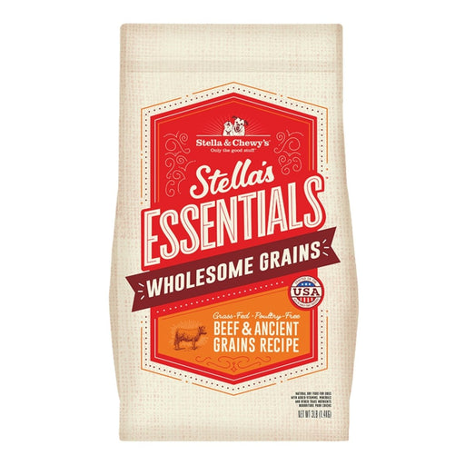 Stella & Chewy's Dog Essential Beef & Ancestrial Grains 25Lb - Petsplace.store