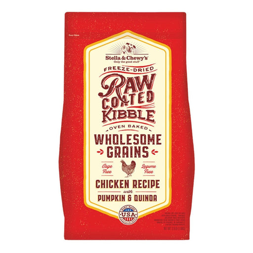 Stella & Chewy's Dog Wholesome Grain Raw Coated Chicken 22Lb - Petsplace.store