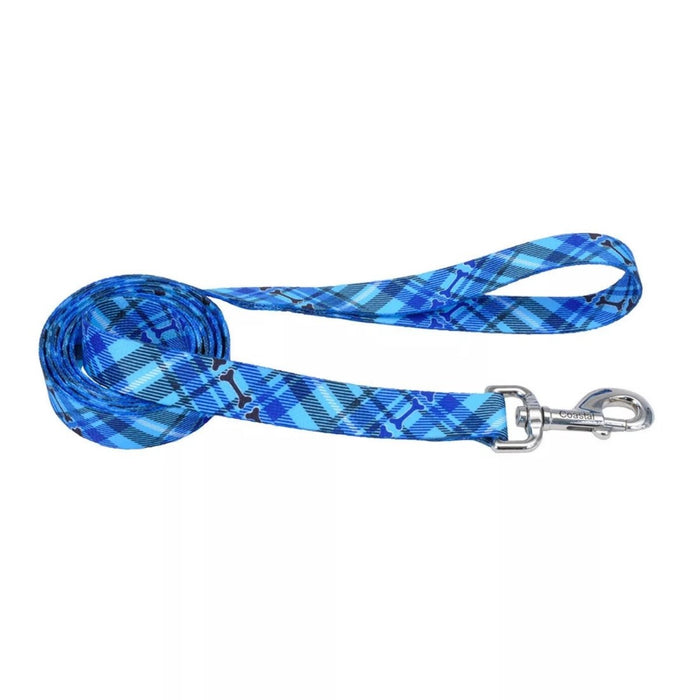 Styles Dog Leash Plaid Large 1in. x 6 Ft - Petsplace.store