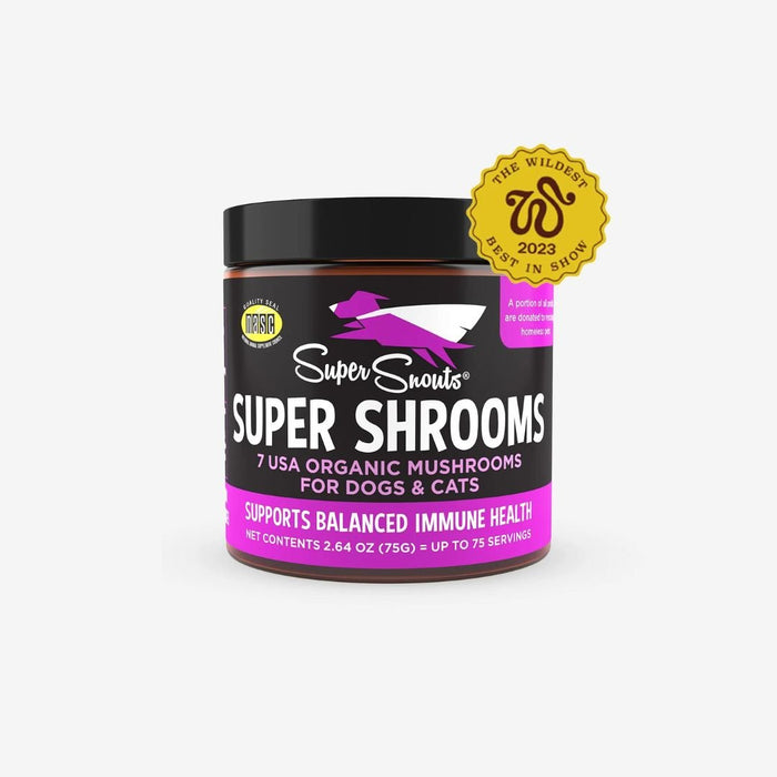 Super Snouts Dog Super Shroom 75G - Petsplace.store