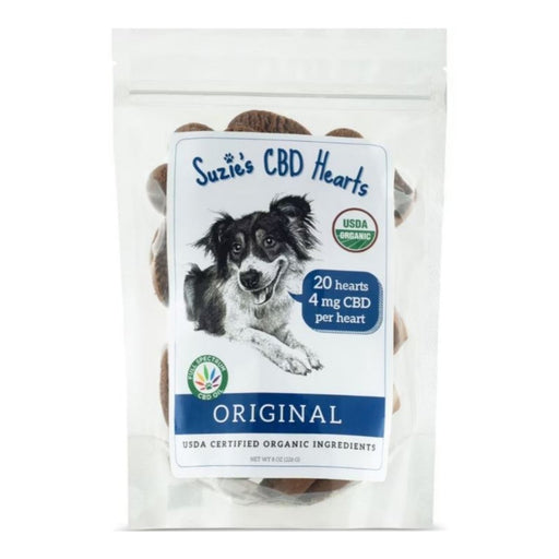 Suzie's CBD Hearts For Dogs Original 8oz. - 4mg - Petsplace.store