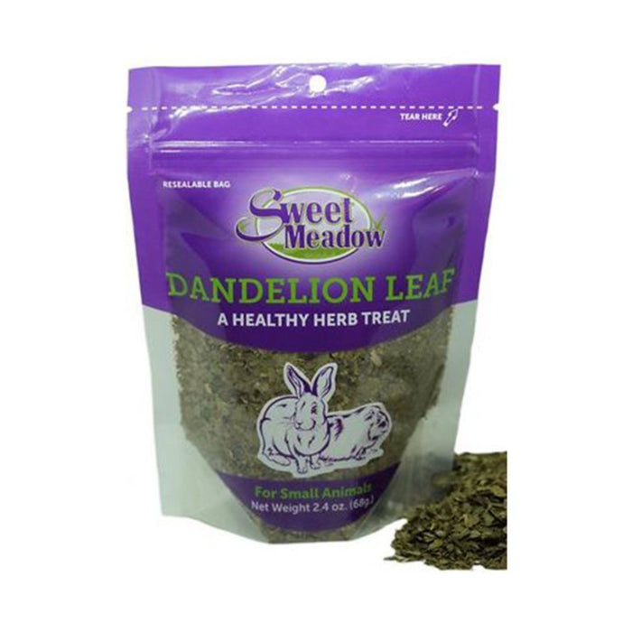 Sweet Meadow Farm Dandelion Leaf Healthy Herb Small Animal Treat 1ea/2.1oz. - Petsplace.store