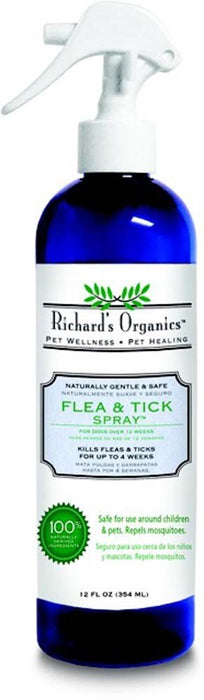 Synergy Labs Flea and Tick Spray for Dogs 1ea/12 fl oz - Petsplace.store