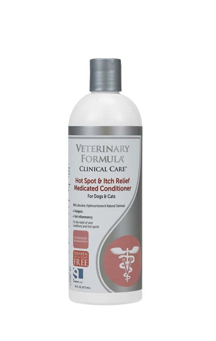 Synergy Labs Veterinary Formula Clinical Care Hot Spot Conditioner 1ea/16 fl oz - Petsplace.store