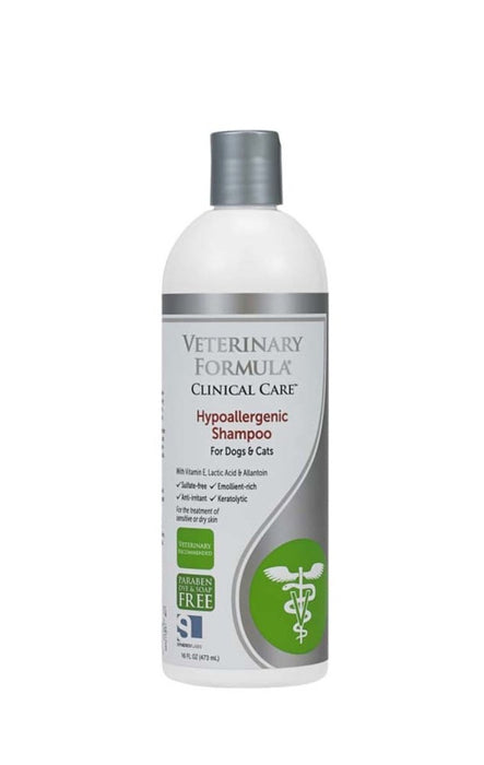 Synergy Labs Veterinary Formula Clinical Care Hypoallergenic Shampoo 1ea/16 fl oz - Petsplace.store