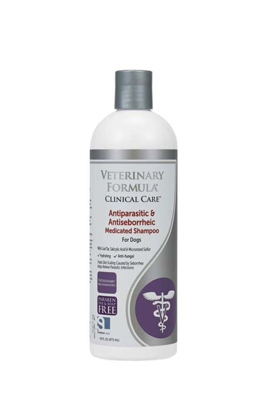 Synergy Labs Veterinary Formula Clinical Care Medicated Shampoo 1ea/16 fl oz - Petsplace.store