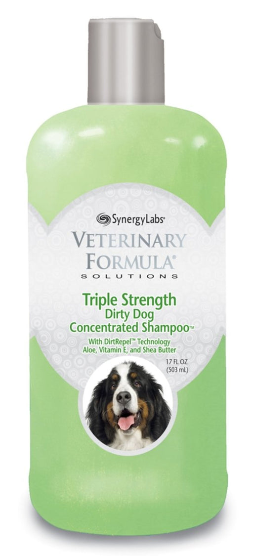 Synergy Labs Veterinary Formula Solutions Triple Strength Dirty Dog Shampoo 1ea/17 fl oz - Petsplace.store