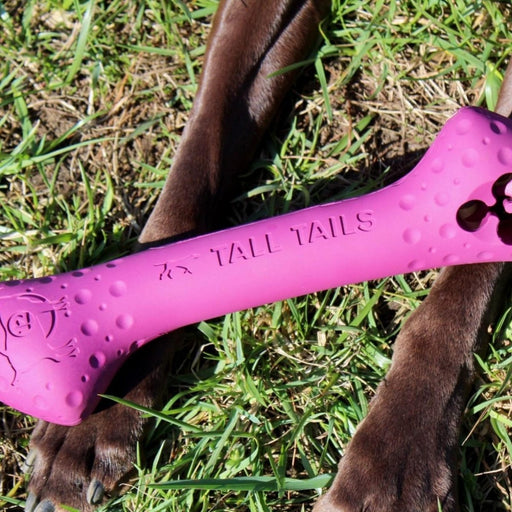 Tall Tails Dog Goat Bone Purple 12 Inch - Petsplace.store