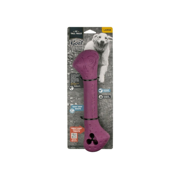 Tall Tails Dog Goat Bone Purple 12 Inch - Petsplace.store