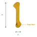 Tall Tails Dog Goat Bone Yellow 6 Inch - Petsplace.store