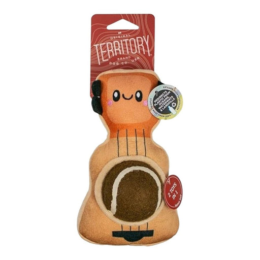 Territory Dog 2 - In - 1 Plush Guitar 7.5 Inch - Petsplace.store