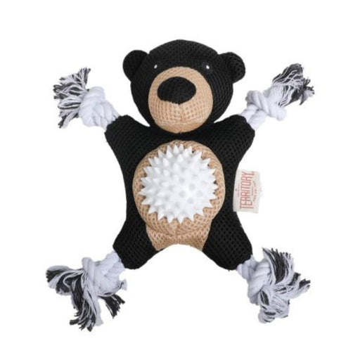 Territory Dog Toy 2 In 1 Black Bear 9 Inch - Petsplace.store