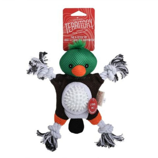 Territory Dog Toy 2 In 1 Mallard 9.5 Inch - Petsplace.store