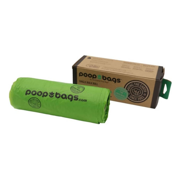 The Original Poop Bags Biobased Bulk Roll Bags Unscented/Biobased 300 Ct - Petsplace.store