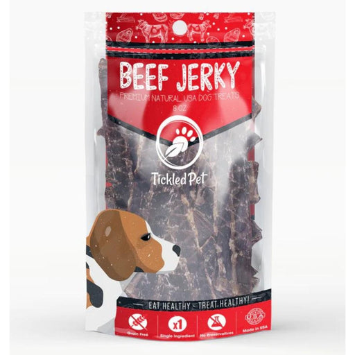 **Tickled Pet Dog 8oz. Usa Beef Jerky - Petsplace.store