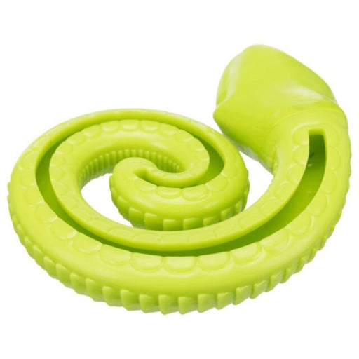 Trixie Dog Snack Snake Rubber Coiled 7 Inch - Petsplace.store