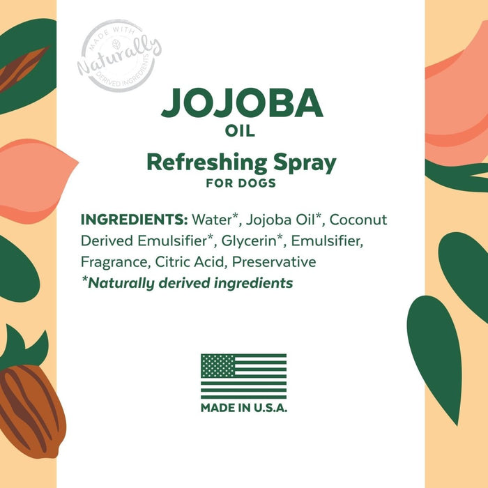 TropiClean Essentials Jojoba Oil Deodorizing Spray 1ea/8 oz - Petsplace.store