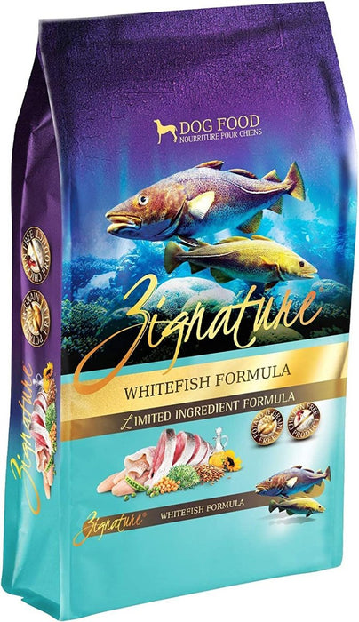 **Zignature Dog 12.5Lb Whitefish - Petsplace.store